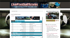 Desktop Screenshot of livefootballscores.biz